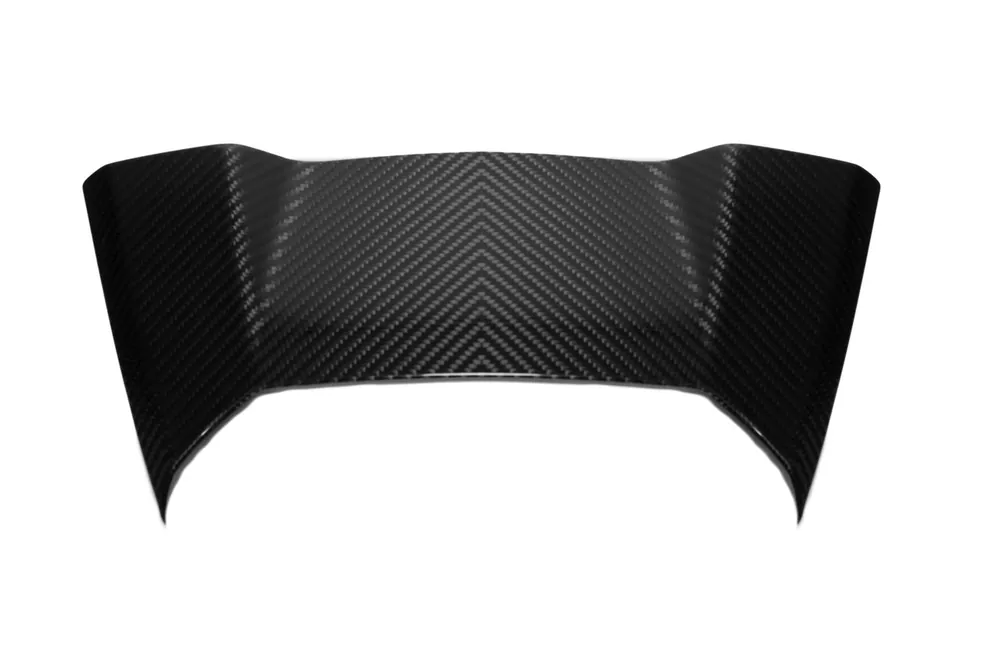 Modern C8 Corvette Interior Waterfall Speaker Grille Overlay, Carbon Fiber :: 2020-2025 C8 Corvette Stingray & Z51 Coupe