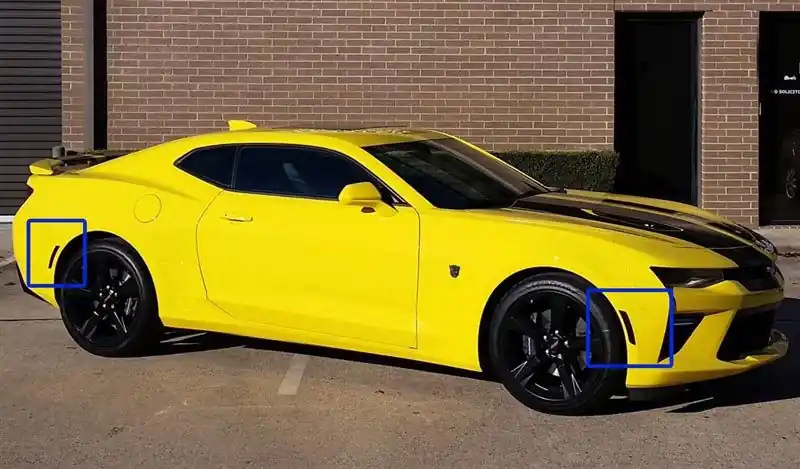 Final Sale Phastek Sidemarker Blackout :: 2016-2024 Camaro