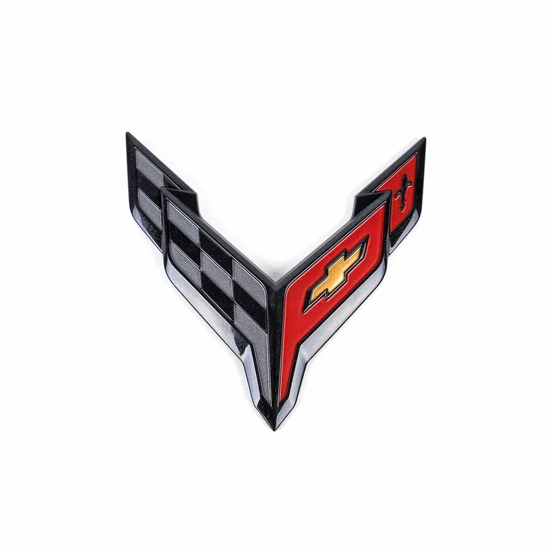 Get Yours Chevrolet Carbon Flash Flag Emblem :: 2020-2025 C8 Corvette Stingray