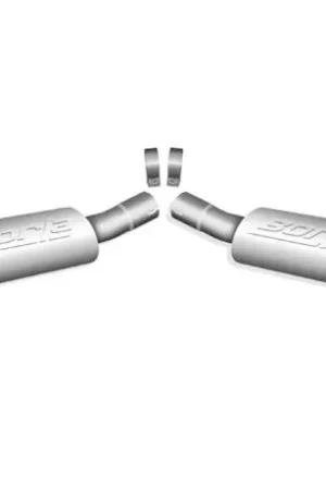 Brand New Borla 2.5" Touring Axle-Back Exhaust System w/ 4.5" Dual Polished Tips :: 2010-2013 Camaro SS w/o Ground Effects Package