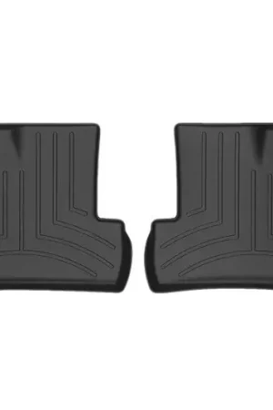 New Release WeatherTech FloorLiner DigitalFit Series (Rear), Black :: 2016-2024 Camaro Coupe