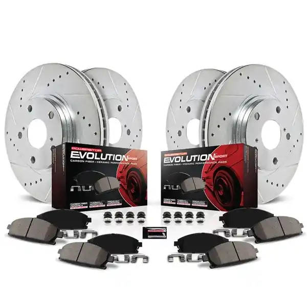 PowerStop Z23 Evolution Sport Brake Kit, Front & Rear :: 2020-2026 Corvette Stingray Non-Z51 Final Sale