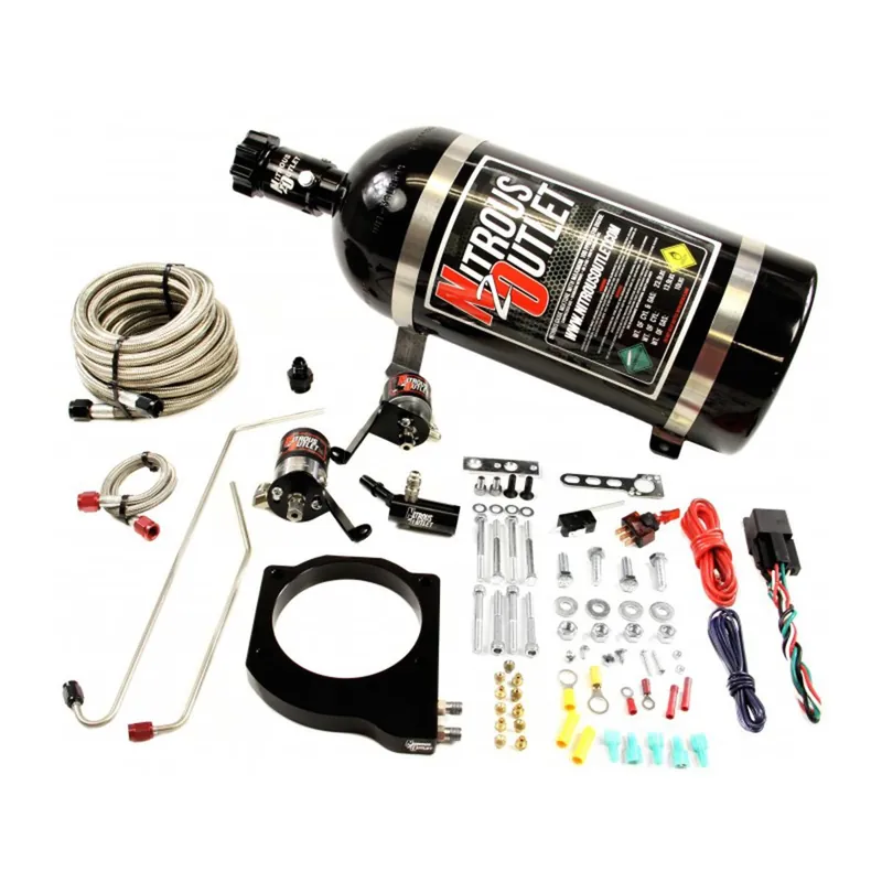 Limited Time Nitrous Outlet MSD Atomic Airforce Hardline Plate System, 10lb Bottle :: 2016-2024 Camaro SS