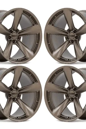 American Racing TTF Wheel Set, Matte Bronze, 20x9.5 :: 2015-2025 Ford Mustang Brand New