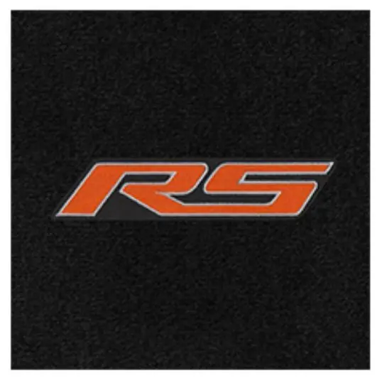 Lloyd Ultimat Trunk Mat, Black Mat w/ Orange RS Logo :: 2010-2015 Camaro Mega Sale