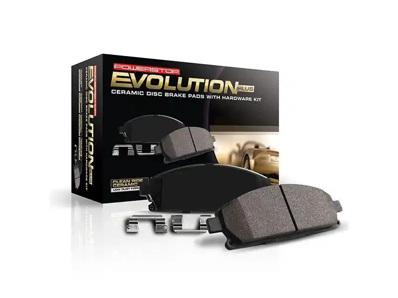 PowerStop Z17 Evolution Plus Ceramic Rear Brake Pads W/Hardware :: 2020-2026 Chevrolet Corvette C8 Stingray/Z51 Limited Edition