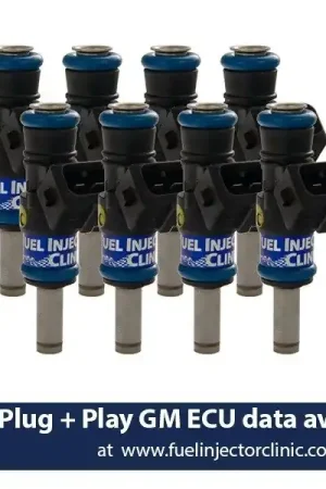 Get Yours Fuel Injector Clinic 130lb Injectors (Set of 8) :: 2006-2013 Corvette & 2010-2015 Camaro SS, ZL1 & Z28