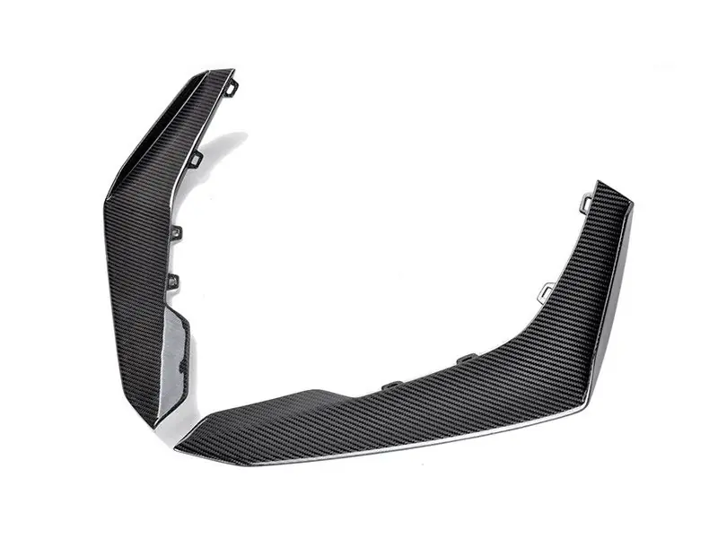 Grab Now 6th Gen Camaro Front Bumper Side Canards, Carbon Fiber :: 2018-2024 Camaro ZL1/1LE