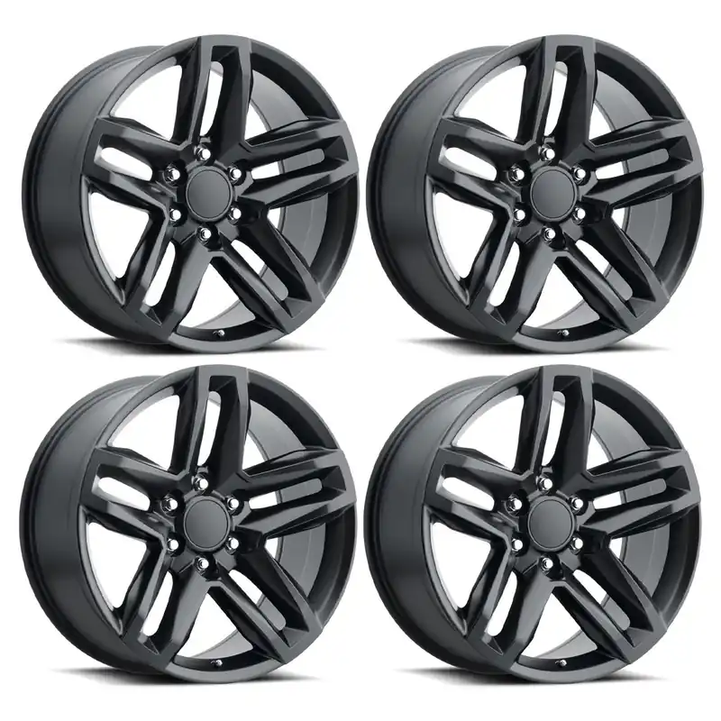 Instant Buy FR 94 Trail Boss Replica Wheel Set, Satin Black, 20x9 :: 2014-2026 Silverado & GMC Sierra 1500