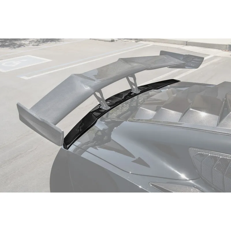 Markdown C7 Corvette Rear Lid Base Spoiler, Carbon Fiber :: 2019 Corvette C7 ZR1