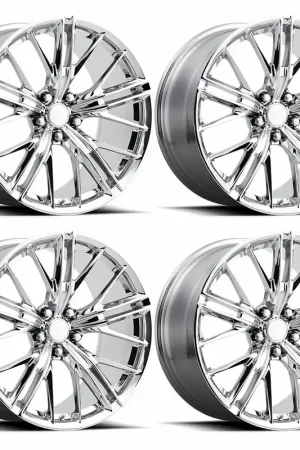 PR194 2017 ZL1 Replica Wheel Set, Chrome, 20x10 & 20x11 :: 2010-2015 Camaro Top Rated
