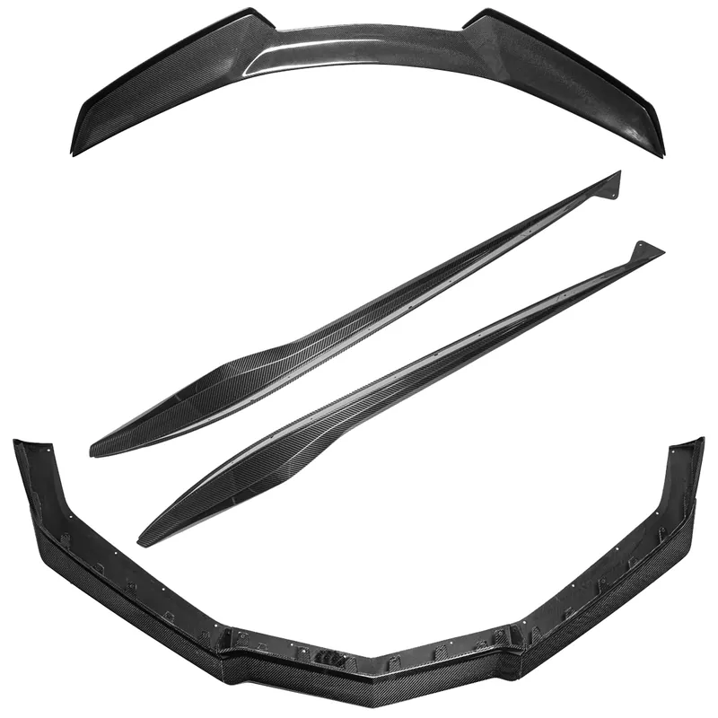 Clearance C8 Corvette Z06 Aerodynamics Package V2, Carbon Fiber :: 2023-2026 C8 Corvette Z06 & E-Ray