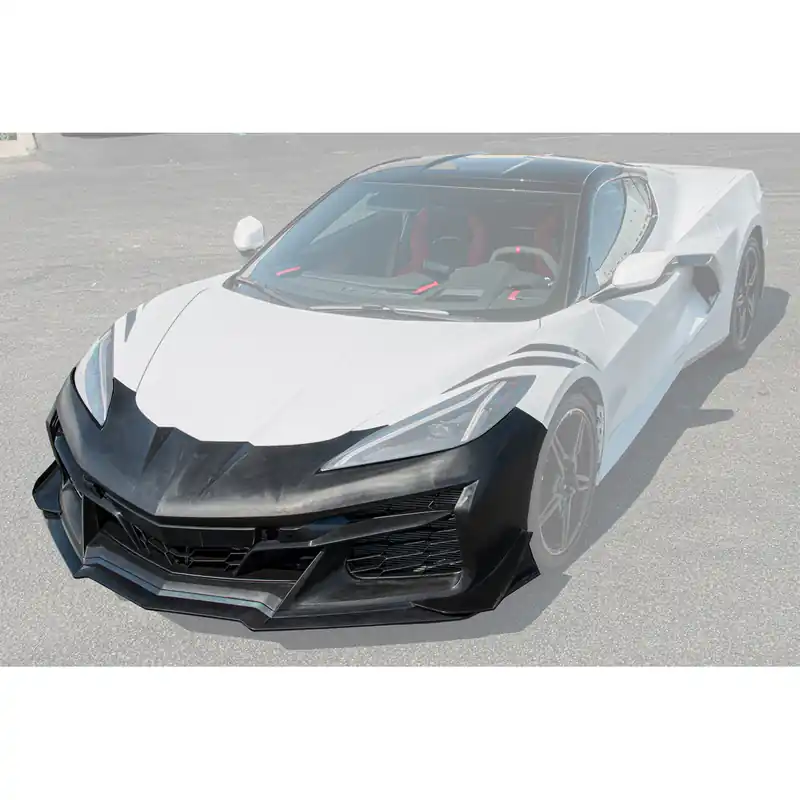Cheap C8 Corvette Z07-Style Front Bumper Kit, Unpainted :: 2020-2026 Corvette Non-Z06