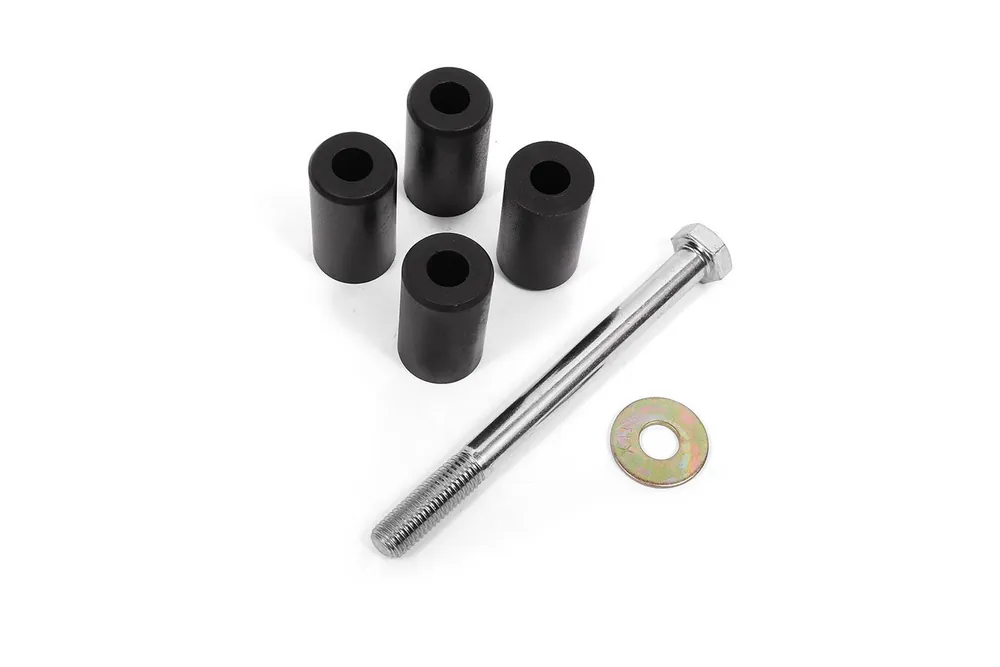 BMR Rear Cradle Bushing w/ Centering Sleeves, Black :: 2015-2026 Ford Mustang Price Cut