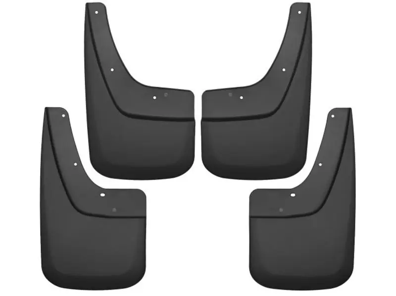 Husky Liners Front and Rear Mud Guards :: 2014-2018 GMC Sierra 1500 Handmade