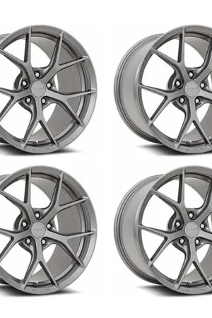 MRR FS06 Wheel Set, Matte Silver, 20x10 & 20x11 :: 2010-2024 Camaro Top Pick