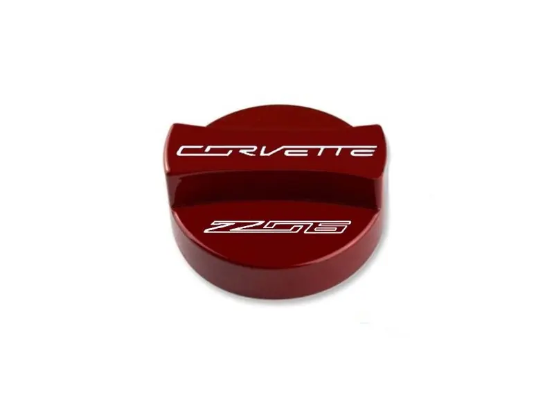American Brother Designs Oil Fill Cap, Z06 Logo w/ Thin Waist, Color Options :: 2014-2019 C7 Corvette Z06 Final Sale