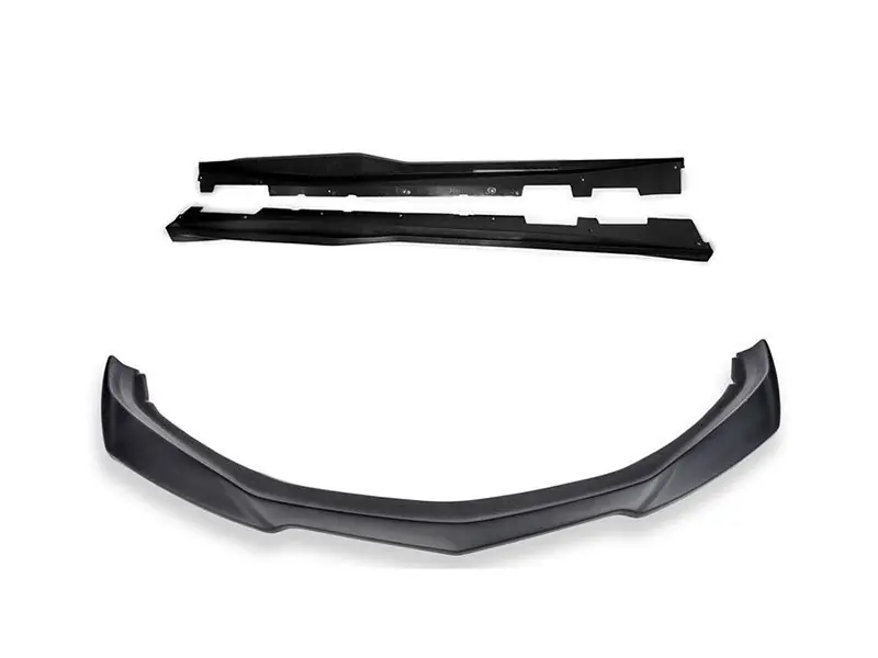 6th Gen Camaro ZL1-Style Front Splitter and Side Skirts, Unpainted :: 2016-2018 Camaro SS Grab Now