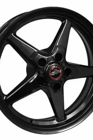 Brand New Race Star 92 Drag Star Front Wheel, 17x4.5", Gloss Black :: 2010-2024 Camaro & 2006-2013 Corvette