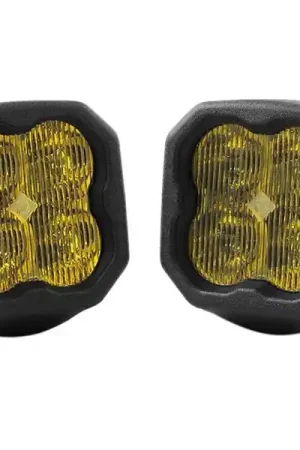 Diode Dynamics SS3 Sport LED Fog Light Kit, Yellow SAE/DOT Fog :: 2014-2015 GMC Sierra 1500 Place Order