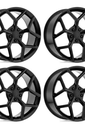 PR126 Z28 Replica Wheel Set, Gloss Black, 20x9 & 20x10 +30/+35 :: 2010-2024 Camaro Get Yours