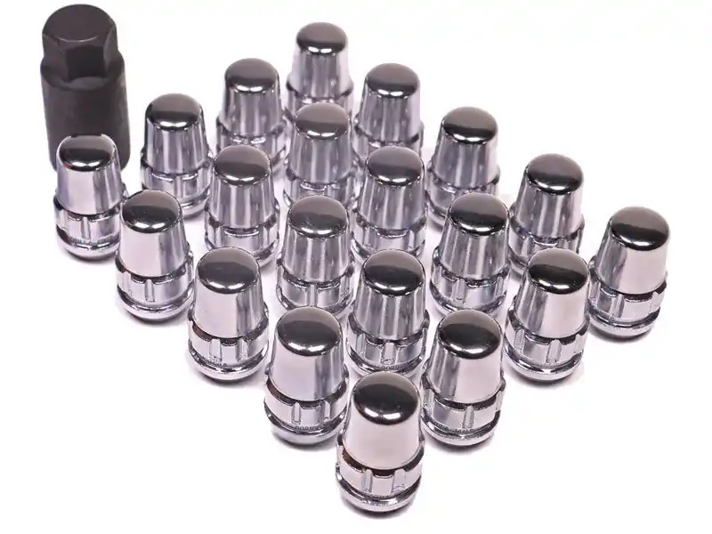 Place Order Gorilla Acorn Style Locking Lug Nuts, 14mm x 1.5, Chrome ::