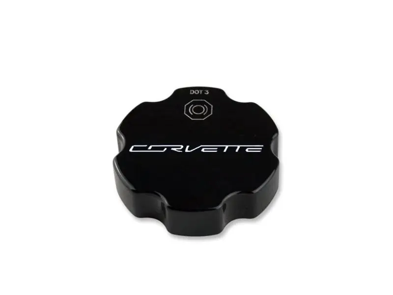 American Brother Designs Brake Fluid Cap Cover, Font Logo, Color Options :: 2014-2019 C7 Corvette Stingray, Z06 Exclusive Offer