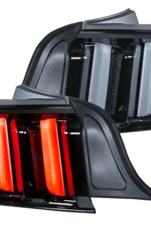Brand New Morimoto XB LED Taillights, Black Housing/Clear Lens :: 2015-2023 Ford Mustang