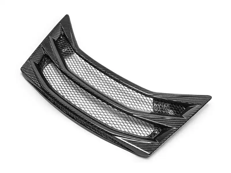 High Quality C8 Corvette Rear Hatch Vent, Carbon Fiber :: 2020-2026 C8 Corvette Stingray & Z51 Convertible