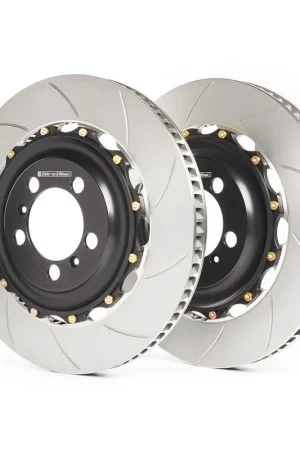Girodisc 2pc Slotted Brake Rotors, Front :: 2023-2025 C8 Z06 Corvette w/Z07 Carbon Ceramic Brakes Get Yours