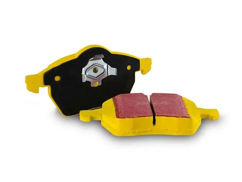 Worldwide Shipping EBC Brakes Yellowstuff Front Brake Pads, Fast Street/Light Track Use :: 2012-2015 Camaro ZL1 & 2015-2019 Corvette Grand Sport & Z06