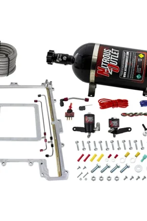 Nitrous Outlet Supercharger Blower Plate System, 15lb Bottle :: 2012-2015 Camaro ZL1 & 2009-2014 Cadillac CTS-V Trusted Brand