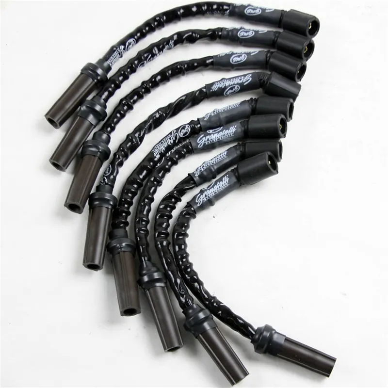 Granatelli Spark Plug Wireset, Black :: 2016-2024 Camaro SS & ZL1 & ZL1 & 2014-2019 Corvette Reduced Price