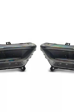 Trusted Brand Raxiom LED Headlights, Smoked :: 2015-2017 Ford Mustang & 2015-2022 GT350 & GT500