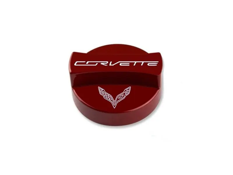 American Brother Designs Oil Fill Cap, Flag Logo w/ Thin Waist, Color Options :: 2014-2019 C7 Corvette Stingray, Z06 Discount