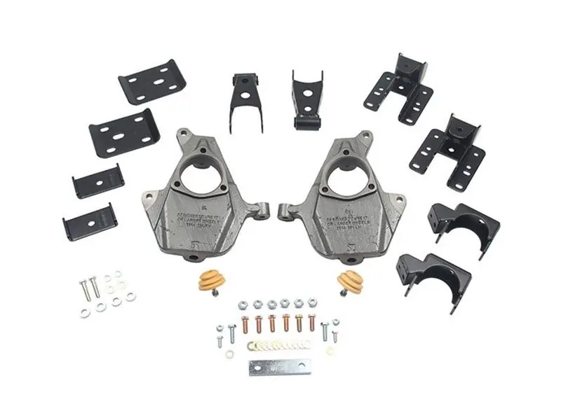 Cheap Belltech Lowering Kit Without Shocks, 2" Front / 4" Rear :: 2016.5-2018 Silverado & GMC Sierra 1500 4WD