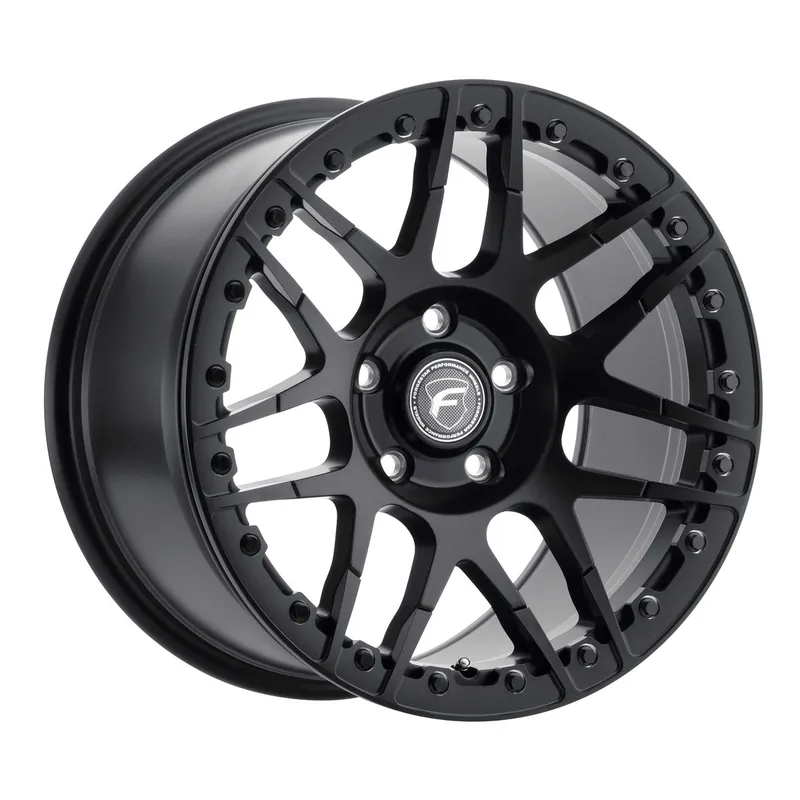 Forgestar F14 Beadlock Rear Wheel, 17x10, Satin Black :: 2010-2024 Camaro Clearance