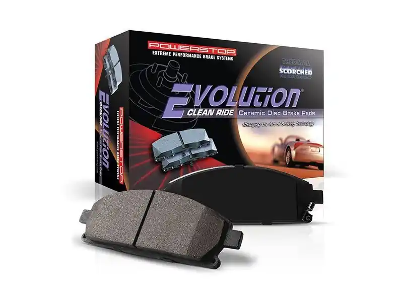 Budget PowerStop Z16 Evolution Ceramic Rear Brake Pads :: 2020-2026 Chevrolet Corvette C8 Stingray Z51 Performance Package