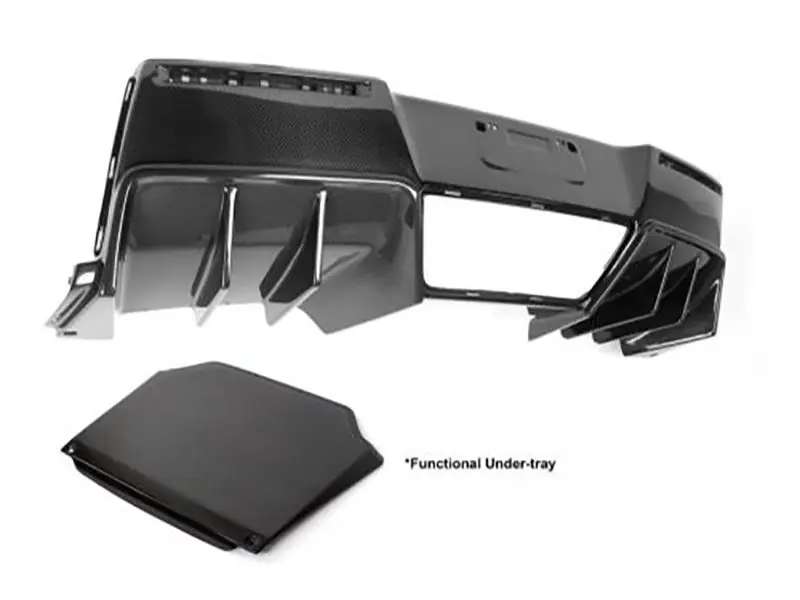 APR Diffuser w/Undertray Version 2, Carbon Fiber :: 2014-2019 C7 Corvette Stingray & Z06 Hassle-Free Returns