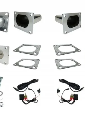 Granatelli 3.0" Round Weld-In Electronic Exhaust Cutout System :: 2016-2024 Camaro SS, ZL1 Today Only