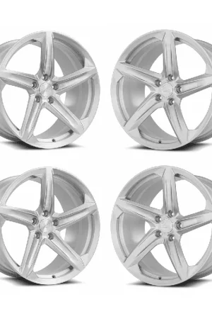 MRR F23 Forged Wheel Set, Brushed, 20x9 & 21x12 :: 2020-2026 C8 Corvette In Demand