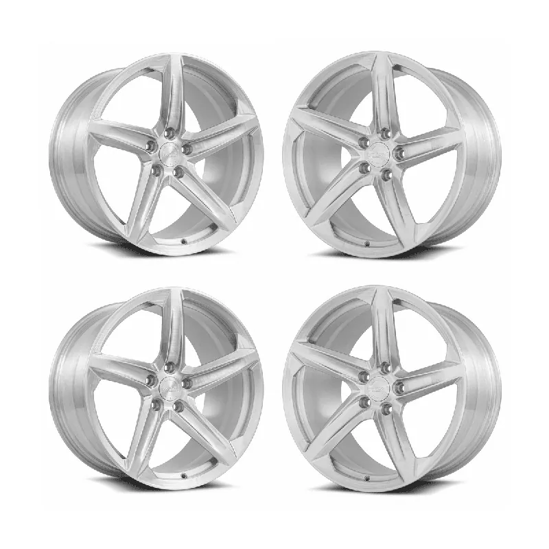 MRR F23 Forged Wheel Set, Brushed, 20x9 & 21x12 :: 2020-2026 C8 Corvette In Demand