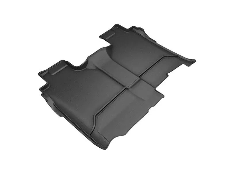 Clearance 3D MAXpider Kagu All-Weather Floor Liner, Rear, Black :: 2019-2023 Silverado - GMC Sierra 1500 Crew Cab