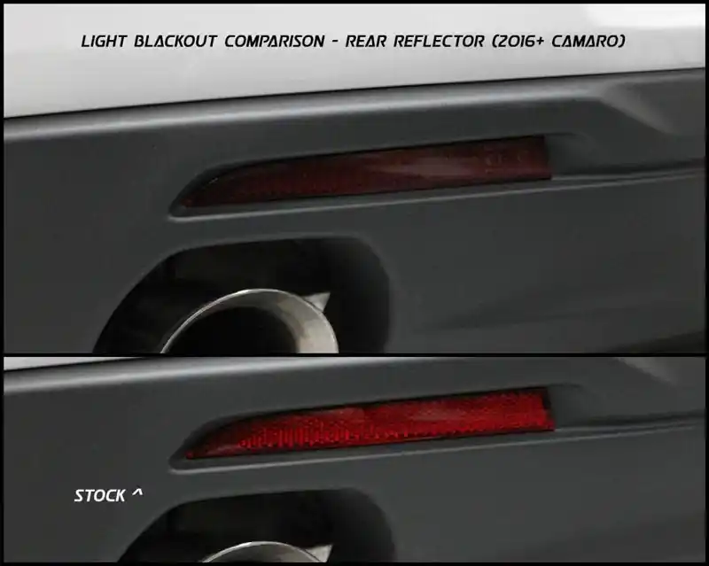 Limited Time Phastek Rear Reflector Blackout Kit :: 2016-2024 Camaro