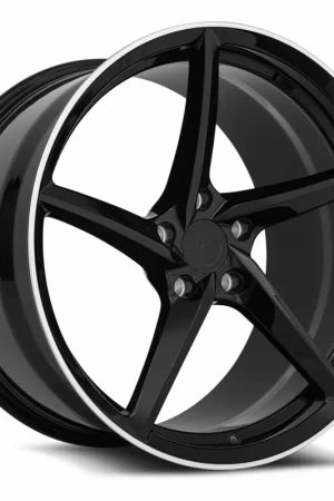Certified MRR F25 Forged Rear Right Side Wheel, Gloss Black, 21x13 :: 2023-2026 C8 Corvette Z06 & E-Ray