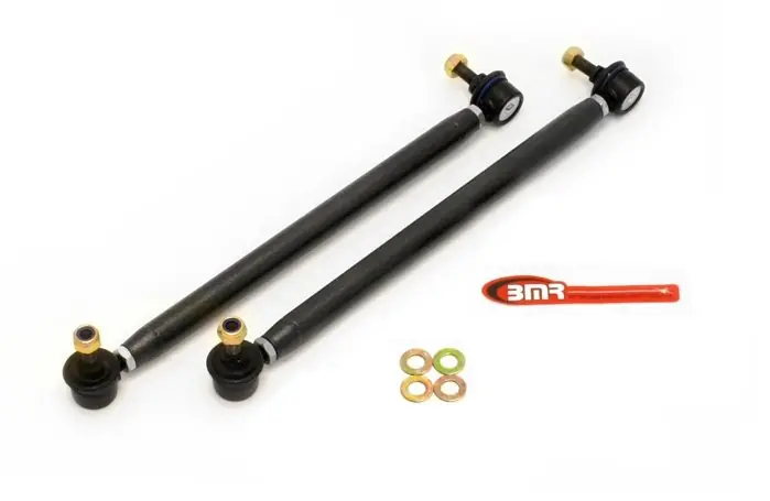 Price Cut BMR Front Sway Bar Adjustable End Link Kit, Black :: 2010-2011 Camaro