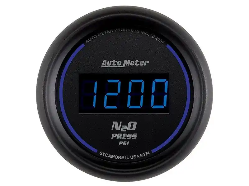 Autometer Cobalt Digital Nitrous Pressure, 2 1/16", 0-1600 psi :: New Arrival