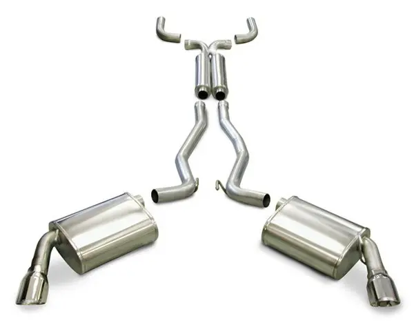 Corsa Sport Cat-Back Exhaust :: 2010-2015 Camaro SS Automatic Coupes Exclusive Offer