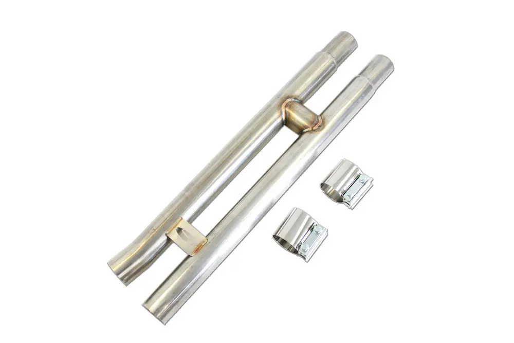 Steeda Resonator Delete H-Pipe :: 2015-2026 Ford Mustang Shop Now