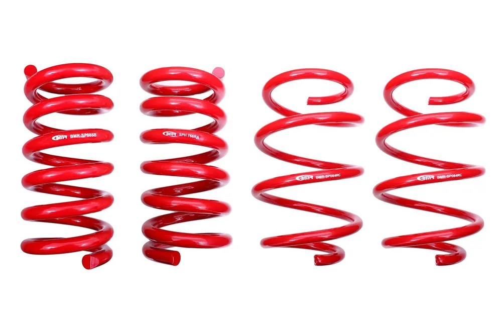 BMR Front & Rear Lowering Springs, Handling Version :: 2015-2026 Ford Mustang w/ Magneride Authentic